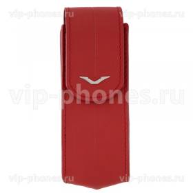Кожаный чехол для Vertu Signature S Design Red